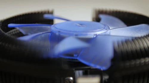 Computer Elektronisch Hauptplatine Nahaufnahme CPU Luftkühler