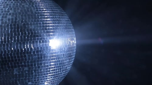 Partie de Silver Disco Ball