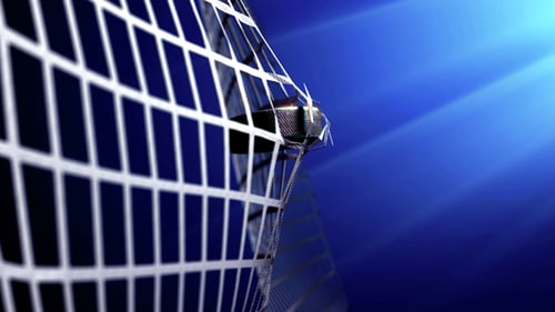 Hockey Puck Breaking Net