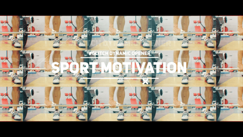 Dynamic Glitch Opener // Sport Motivation