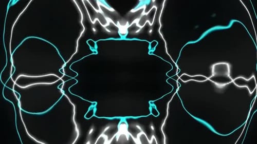 Representación digital de fondo fluido vibrante abstracto