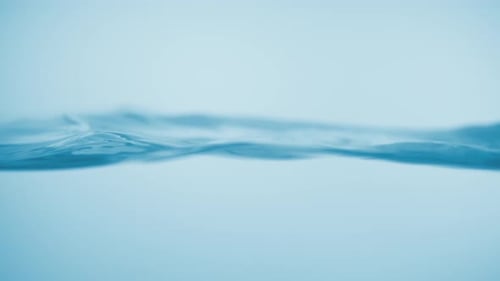 Water surface splashing. Slow Motion.