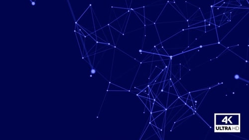 Fondo de plexo azul en bucle V6