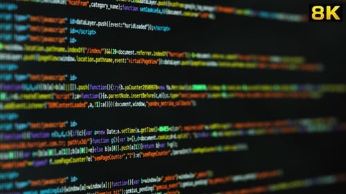 Computer Codes On Screen