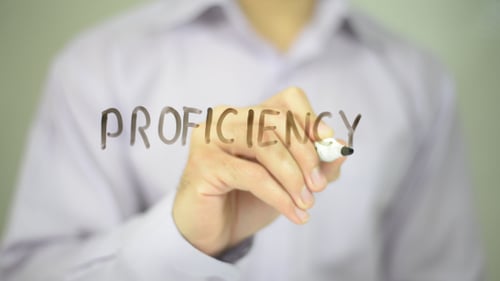 Writing Proficiency on Clear Surface