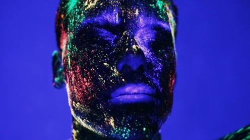 Guy Dancing In The Ultraviolet Light