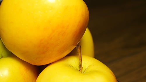Gelbe Äpfel