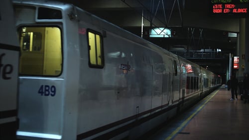 Train Leaving The Station