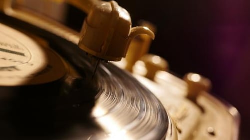 Vinyl-Plattenplatte