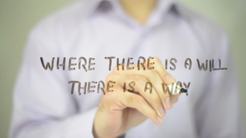 Onde há uma vontade, há um caminho