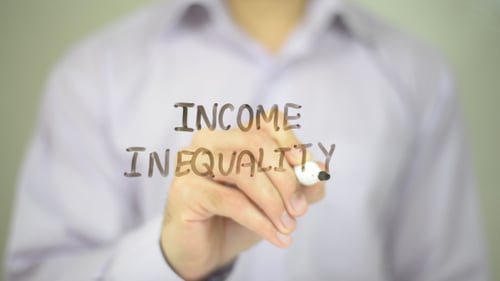 Writing Income Inequality Concept