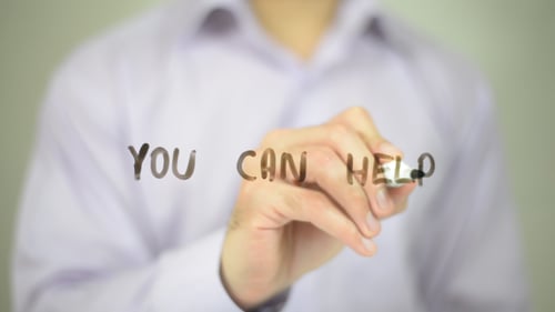 You Can Help