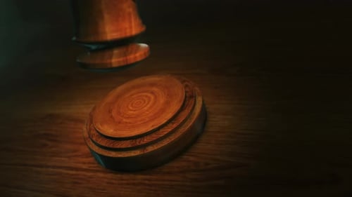 Courtrooms Wooden Gavel Ruling
