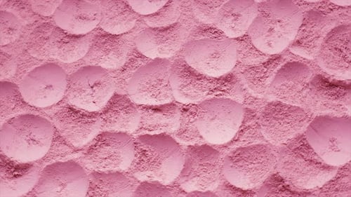 Bright Pink Texture with Repeating Circle Pattern