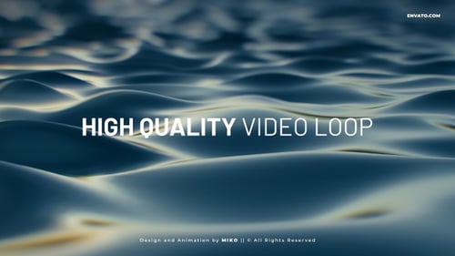 Olas de agua 4K