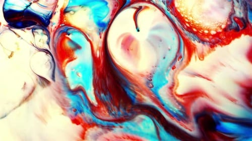 Abstract Fluid Art Motion Background