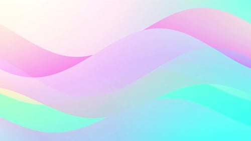 Abstract Seamless Loop Purple Coloring Liquid Background With Waves Motion Video