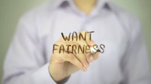 Writing Want Fairness on Screen in Studio