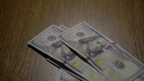 Benjamin Franklin-Porträt auf 100 US-Dollar.