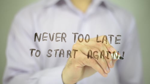 Never Too Late To Start Again