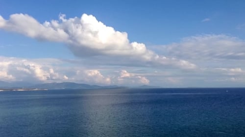 Clouds Over The Sea