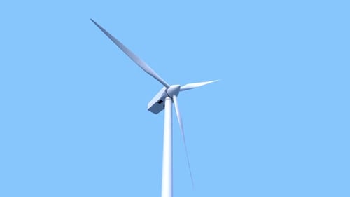 Wind Turbine Generating Renewable Green Energy