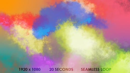 Colorful Inks Spreading Background