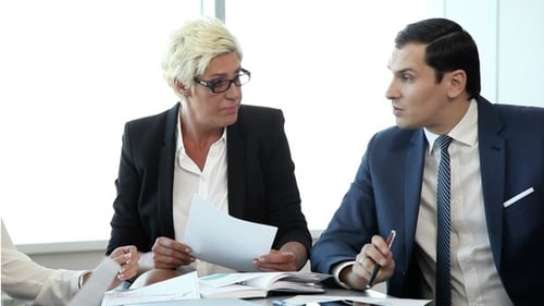 Business Team Meeting to Discuss Strategy