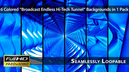 Broadcast Endless Hi-Tech Tunnel - Pack 05