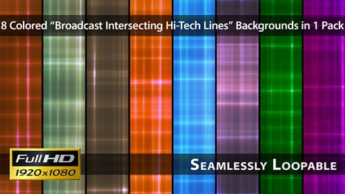 Broadcast Intersecting Hi-Tech Lines - Pacote 01