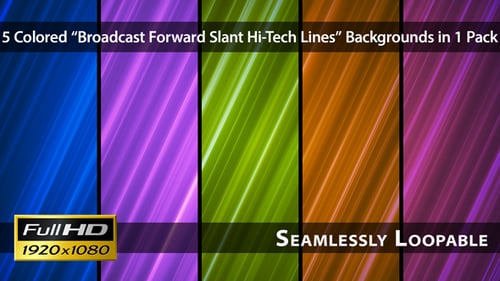 Dynamic Diagonal Glowing Lines Abstract Background Loop