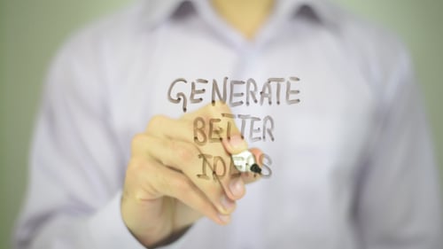 Generating Better Ideas Writing Studio Shot