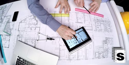 Architekten planen nächstes Projekt