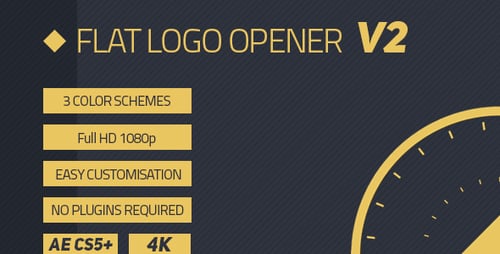 Flat Logo Opener