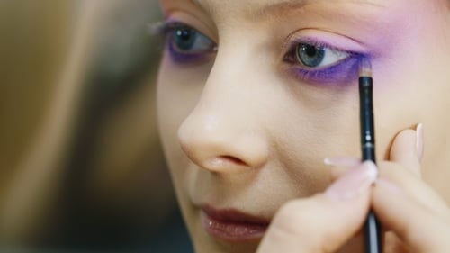 Portrait Of a Woman Who Does Make-up