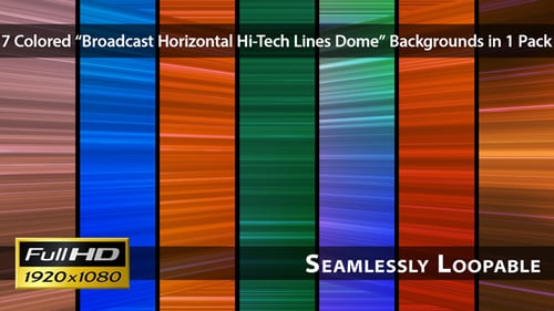 Horizontale Hightech-Lines-Kuppel für Rundfunk