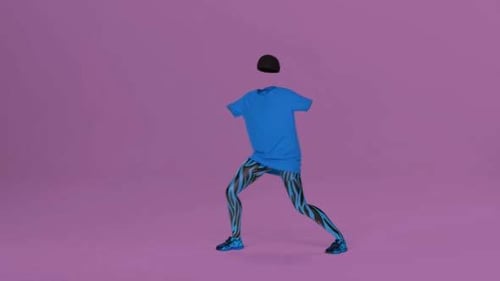 Seamlessly Looped Animated Clothing Collection for Invisible Dancers