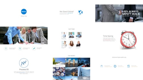 Modern Corporate Company Profile Infographics Presentation