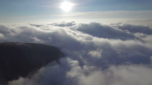 Flying Above The Clouds