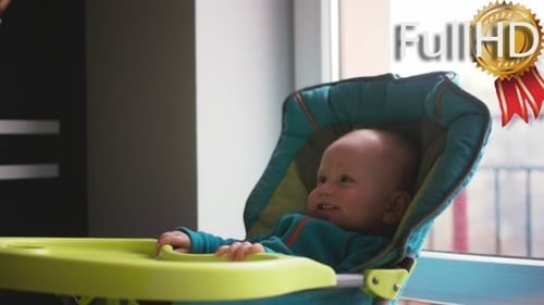 Baby boy Eating