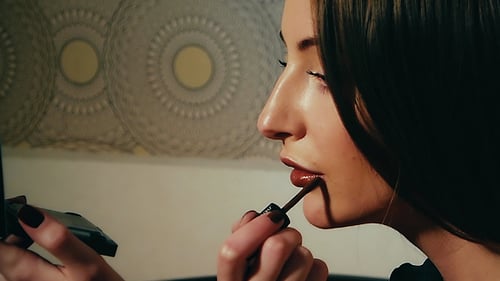 The Girl Making Make Up