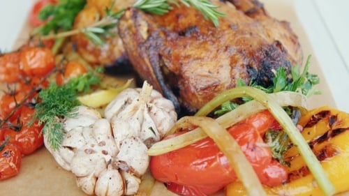 Chicken With Vegetables.