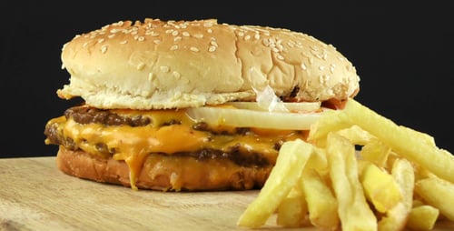 Köstlicher Hamburger 2