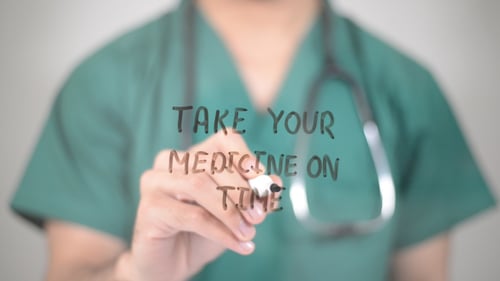 Doctor Writes 'Take Your Medicine On Time'