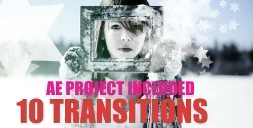 Star Burst Light Flare Transition