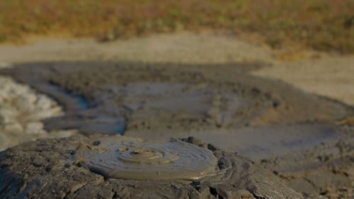 Slow Bubbling Volcano Mud