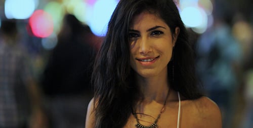 Mulher sorrindo
