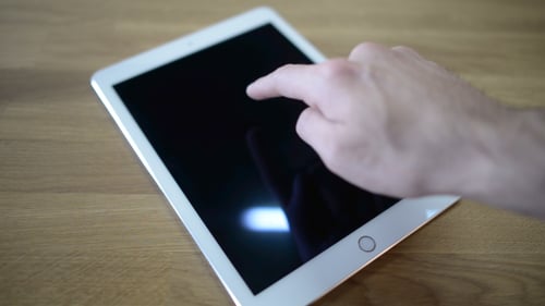 Tablet, Surfen auf dem Touchscreen