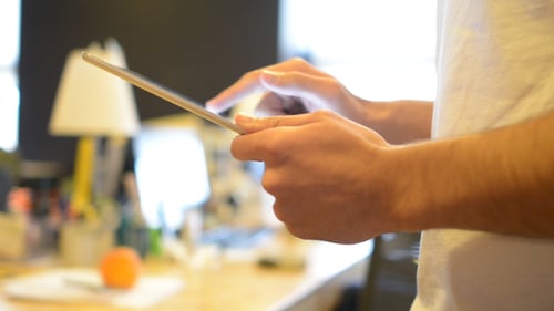 Browsing Information on Tablet