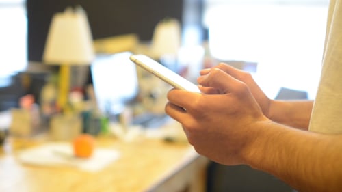 SMS-Nachricht auf dem Smartphone